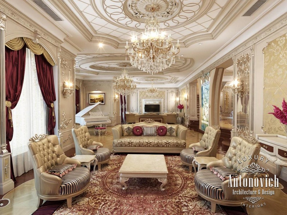 Villa Design in Saudi Arabia - Living Room - Other - by Luxury ...