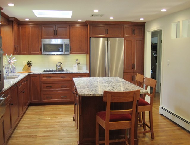 Needham Makeover transitional-kitchen