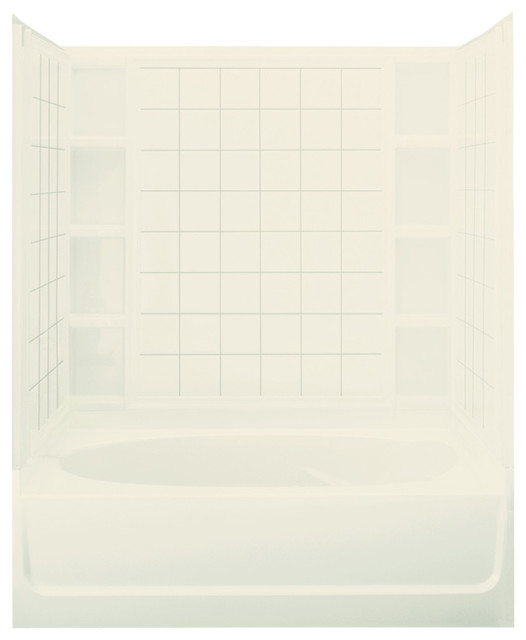 Sterling Ensemble 72x42x60 Vikrell Tub/Shower Contemporary Shower