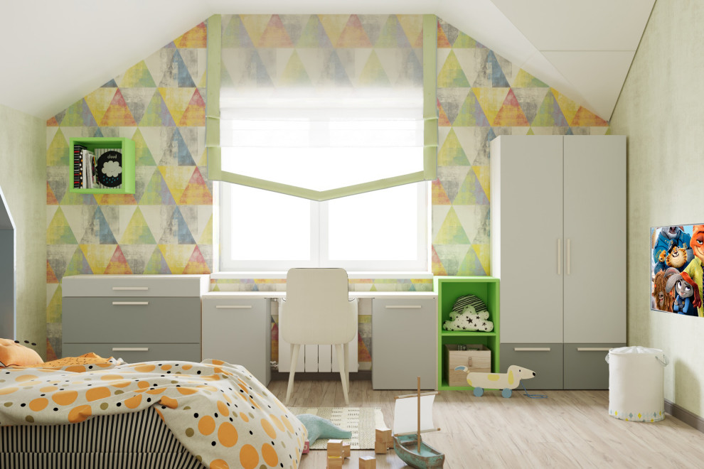 Интерьер коттеджа для молодой семьи с маленькими детьми