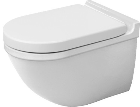 Duravit 2226090092 Starck 3 Toilet Wall Mounted Washdown In White Modern Toilets By Kitchen Bath Authority - Duravit Starck 3 Wall Mounted Toilet With Durafix Duravit 2226090092 Starck 3 Toilet Wall Mounted Washdown In White Modern Toilets By Kitchen Bath Authority - Duravit Starck 3 Wall Mounted Toilet With Durafix