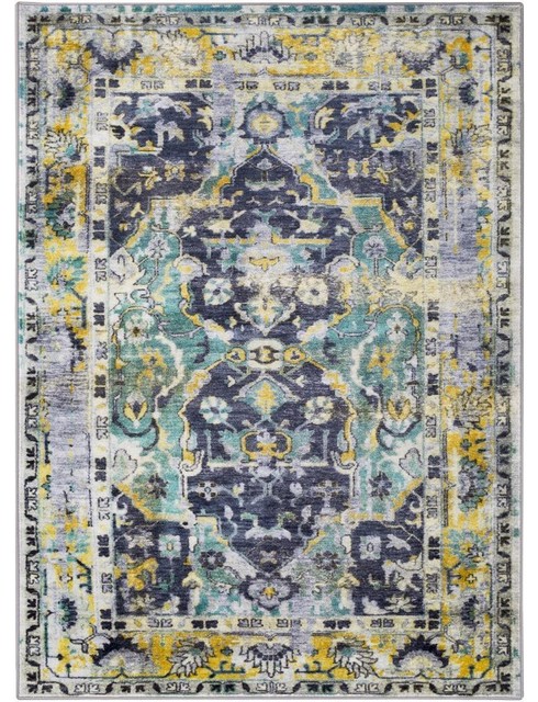 Surya Silk Road Skr 2302 Area Rug Green 5 3 X7 Rectangle