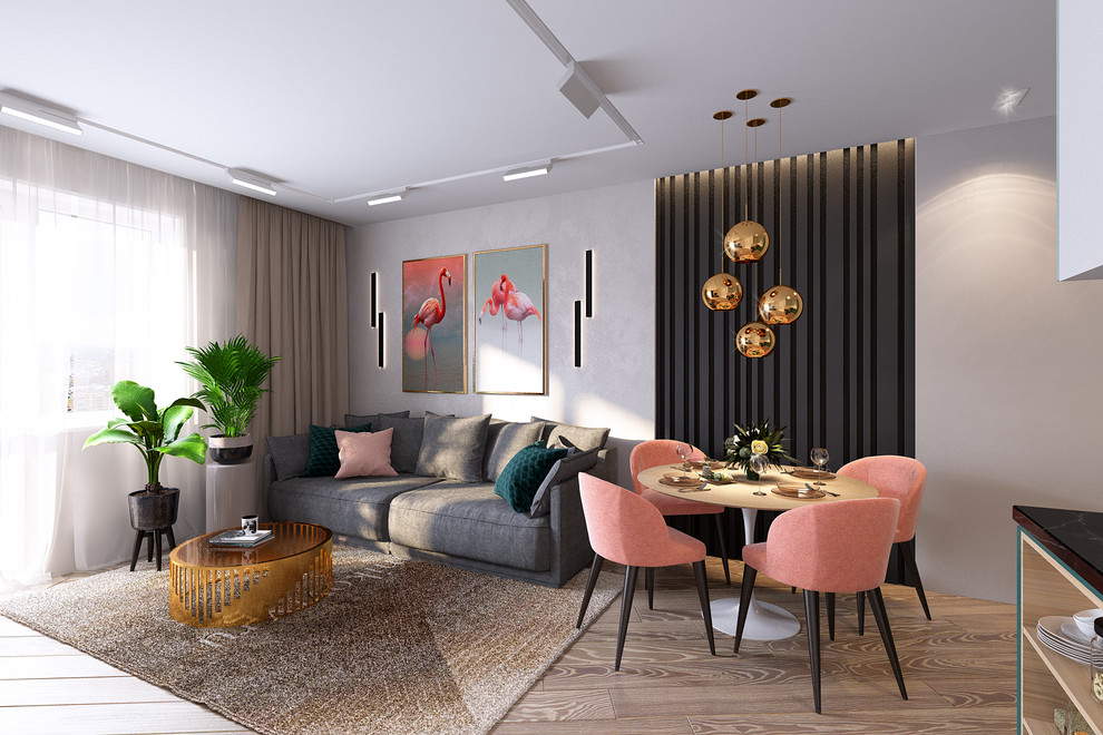 Квартира с фламинго в ЖК Современник