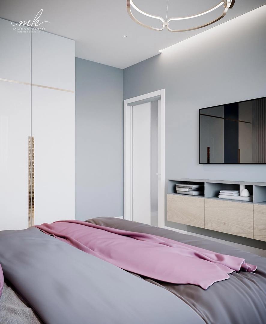 Дизайн-проект «Спальня в загородном доме»