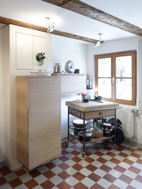 Ansicht Kuhlschrank Kuchenwagen Rustic Kitchen Other By
