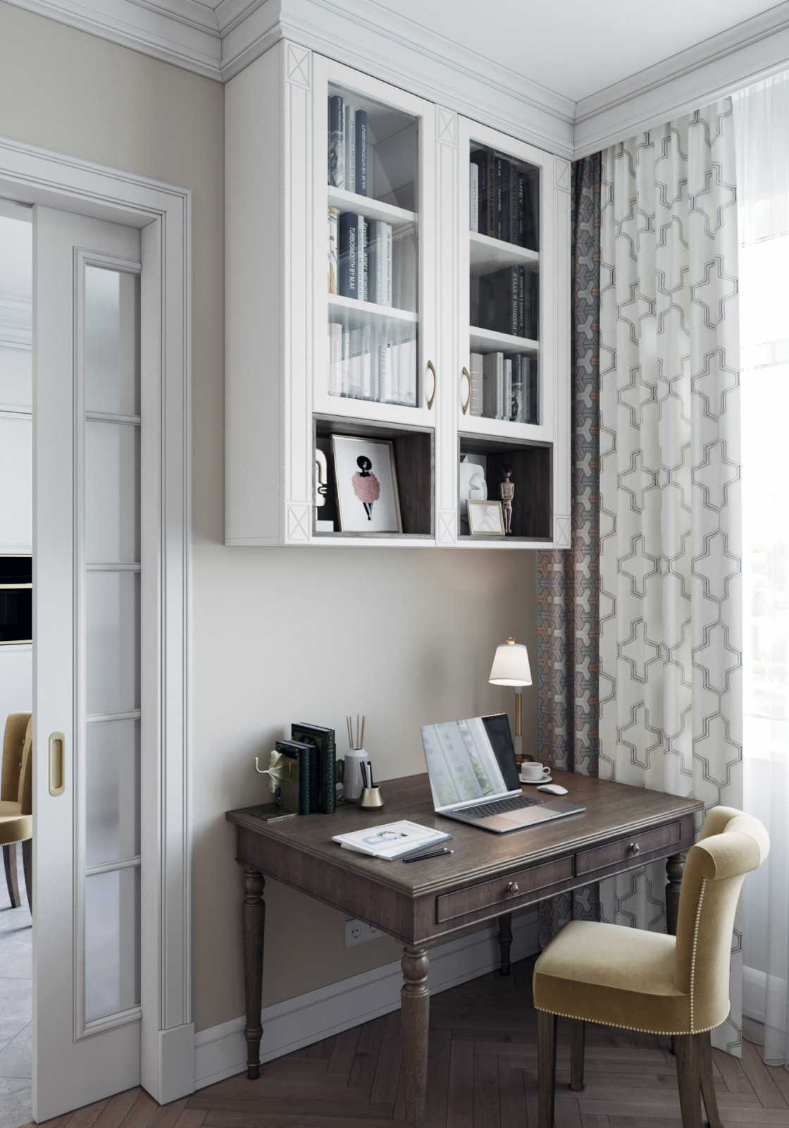 Квартира в Коммунарке "Светлая меланхолия" - 76,75 кв.м.