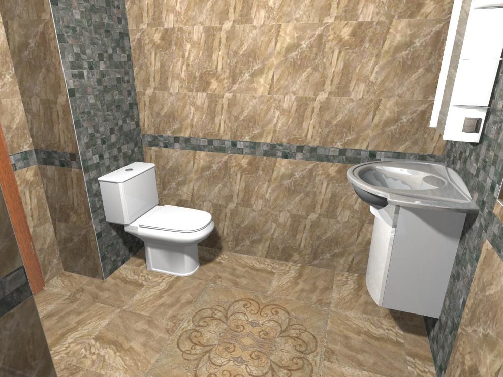 Дизайн классической ванной комнаты