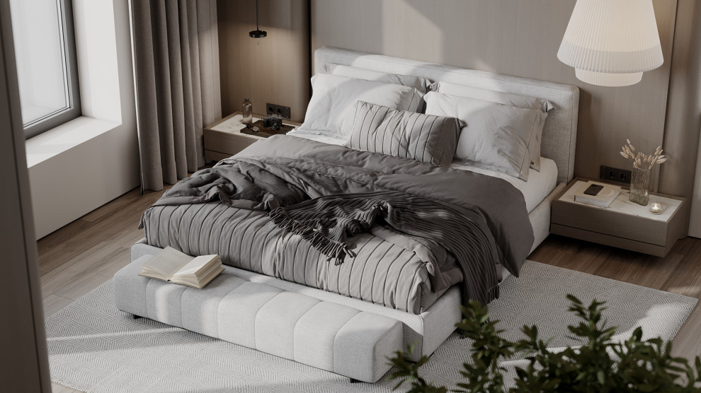 Мастер - спальня в загородном доме