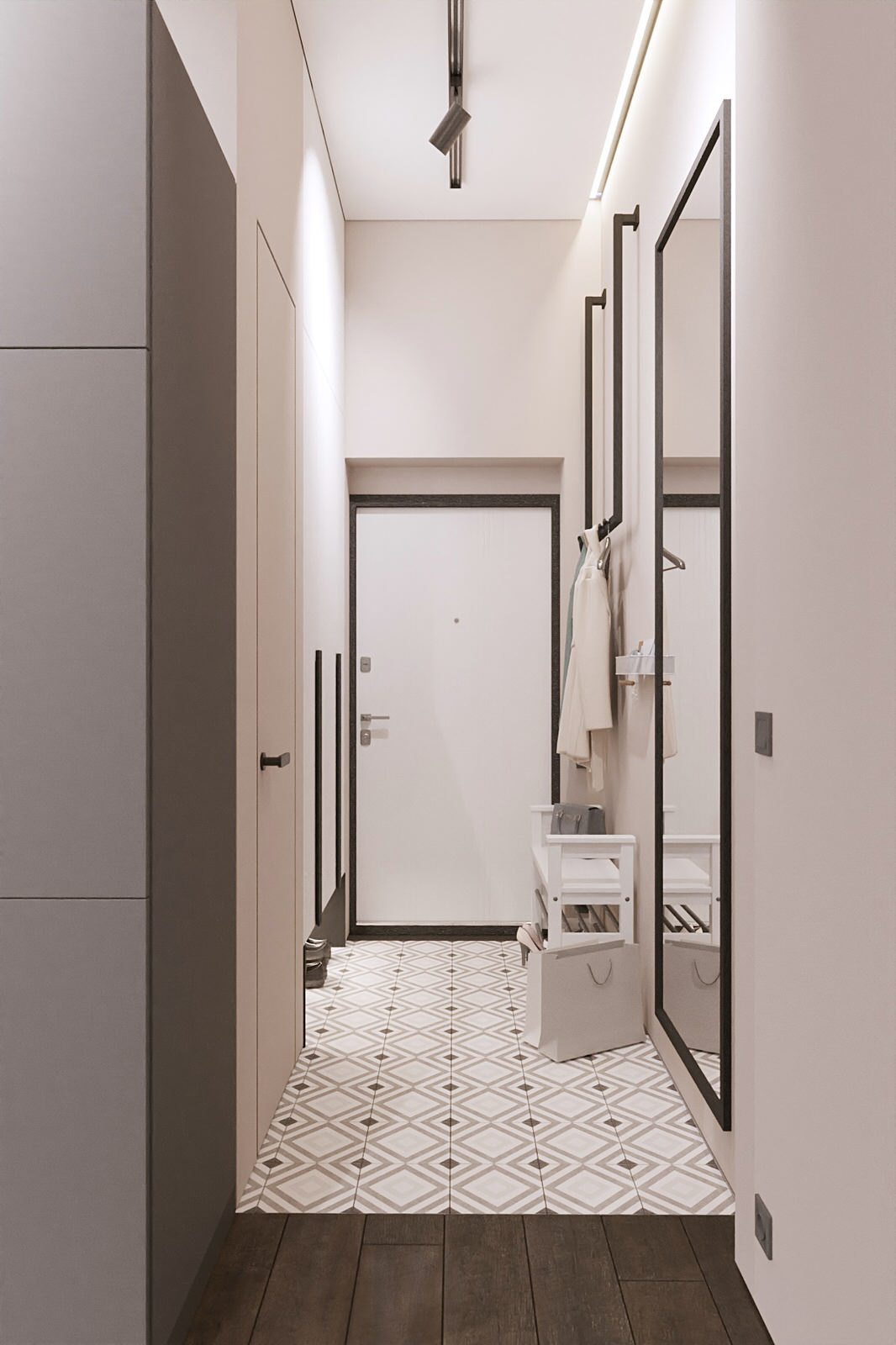 Проект квартиры в современном стиле