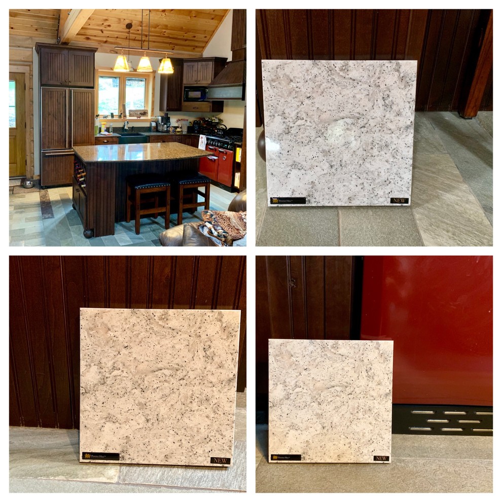 Log home kitchen countertops