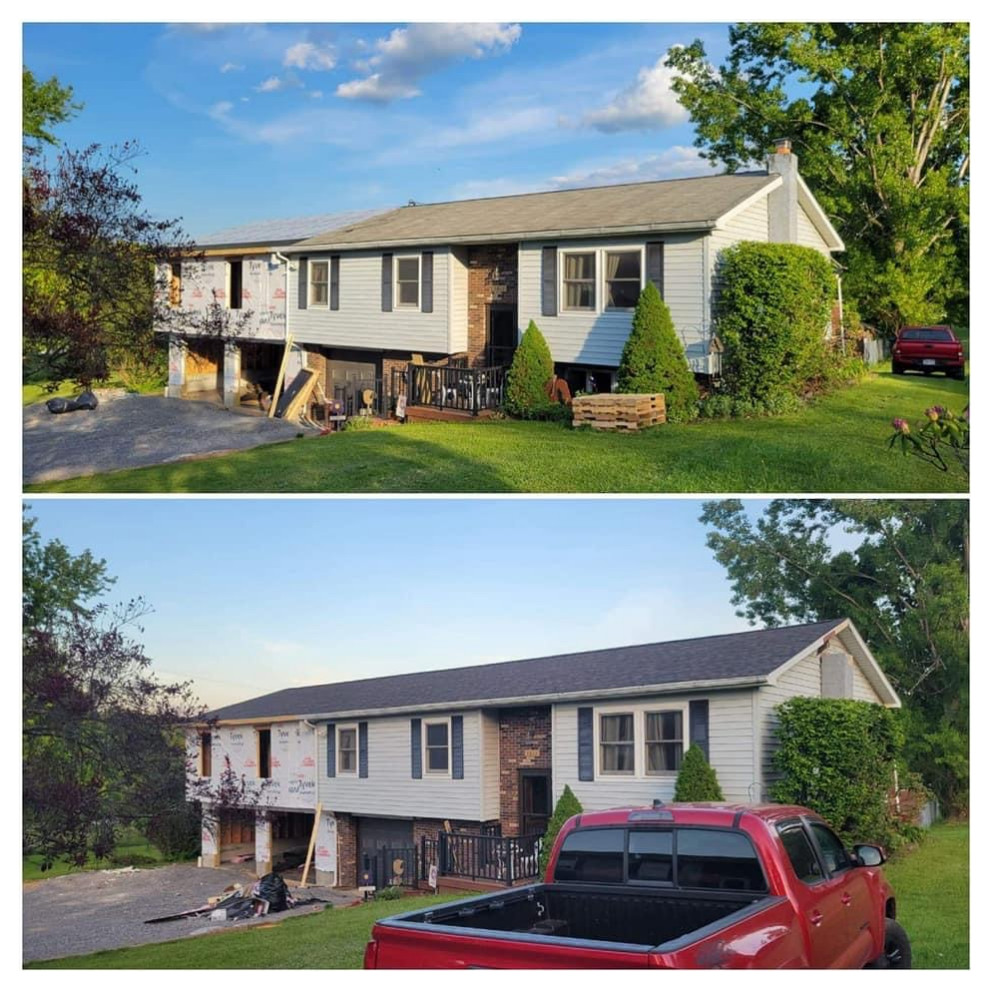 Garage and 2nd Floor Room Addition in progress