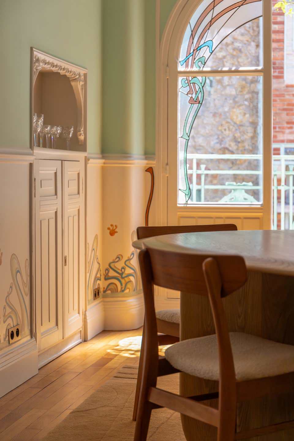 Castel Béranger intérieur : AD magazine