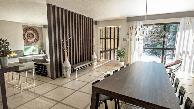 Duplex con Giardino rendering