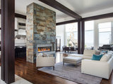 Contemporary Living Room by Upland Development, Inc.