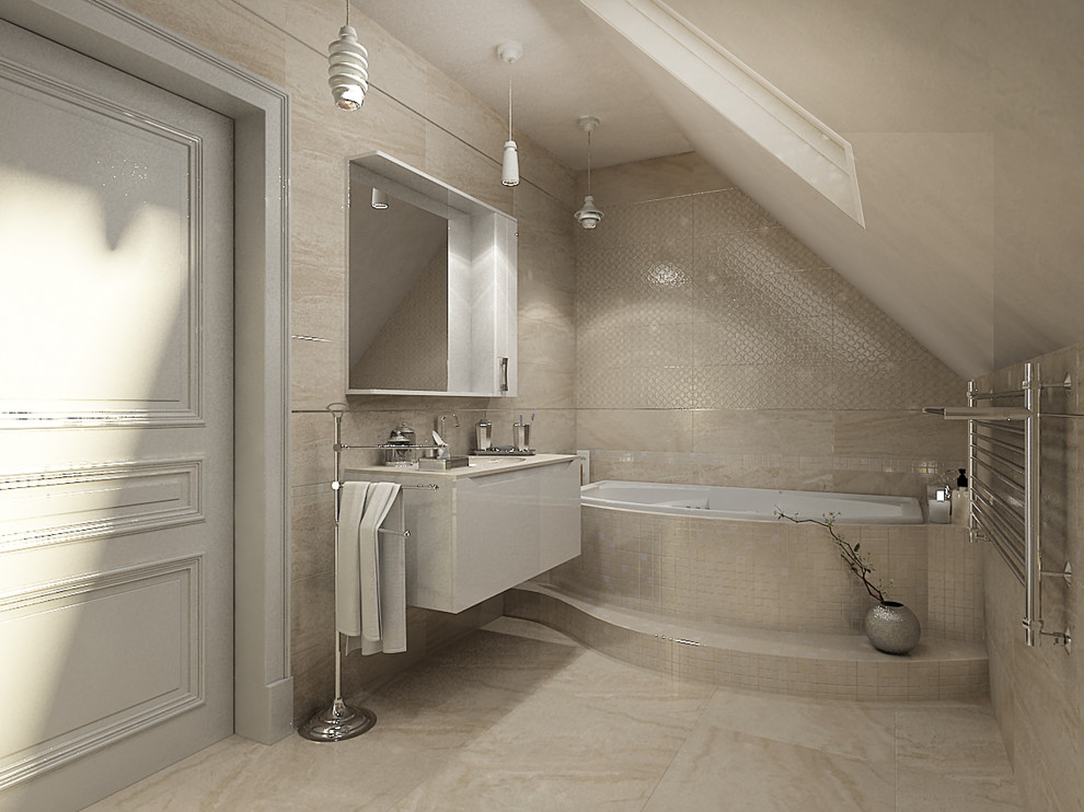 Двухэтажный коттедж в поселке Экодолье г Оренбург