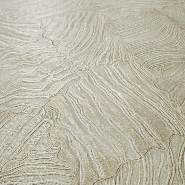 Yellow beige gold metallic glitter textured shell tile faux plaster ...