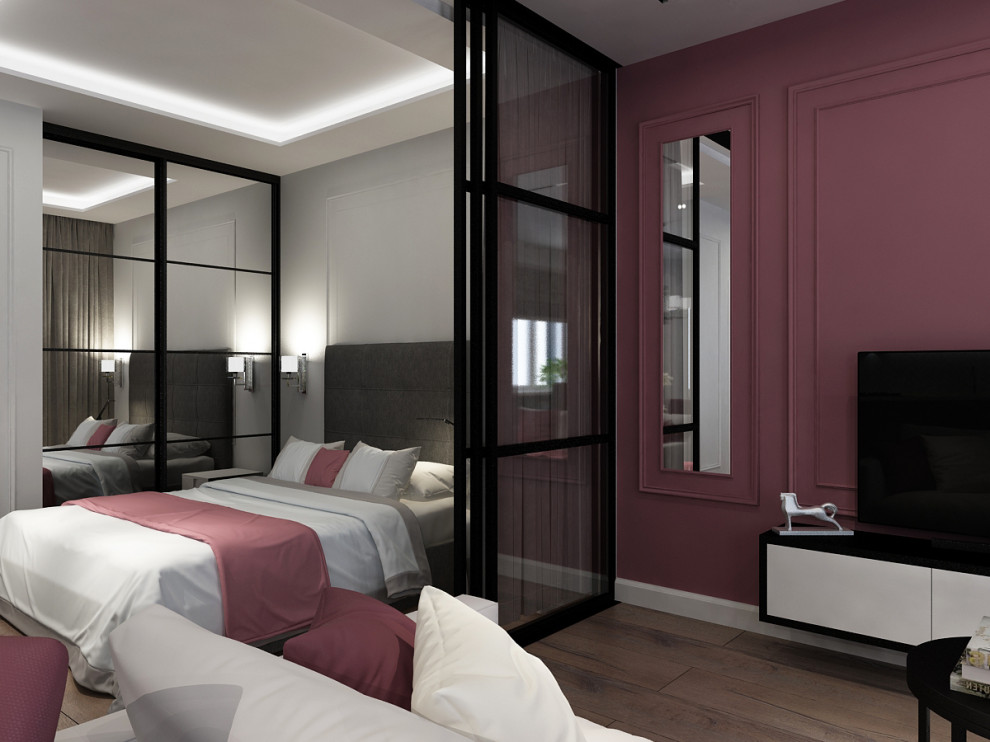 Квартира в современном стиле в разных вариантах исполнения