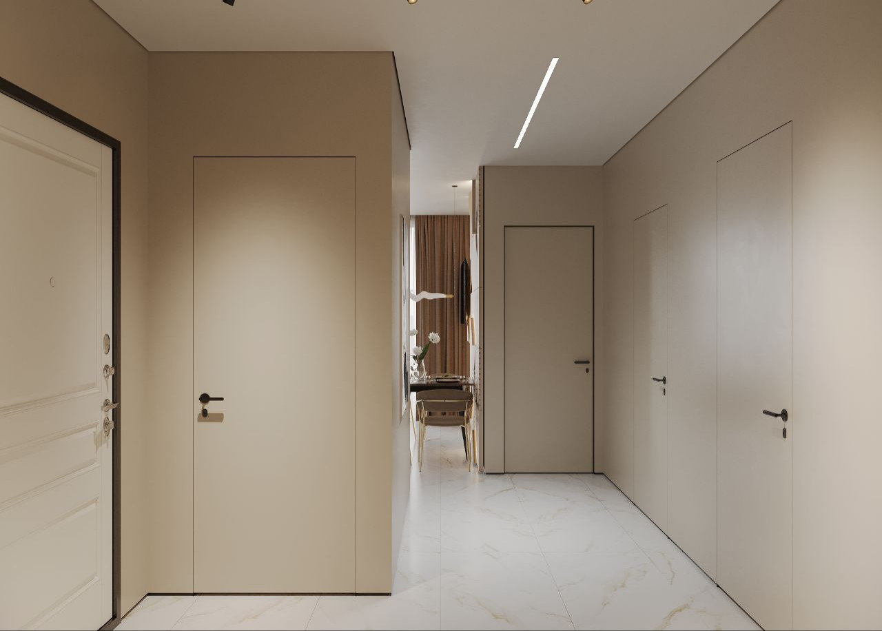 Двухкомнатная квартира для девушки