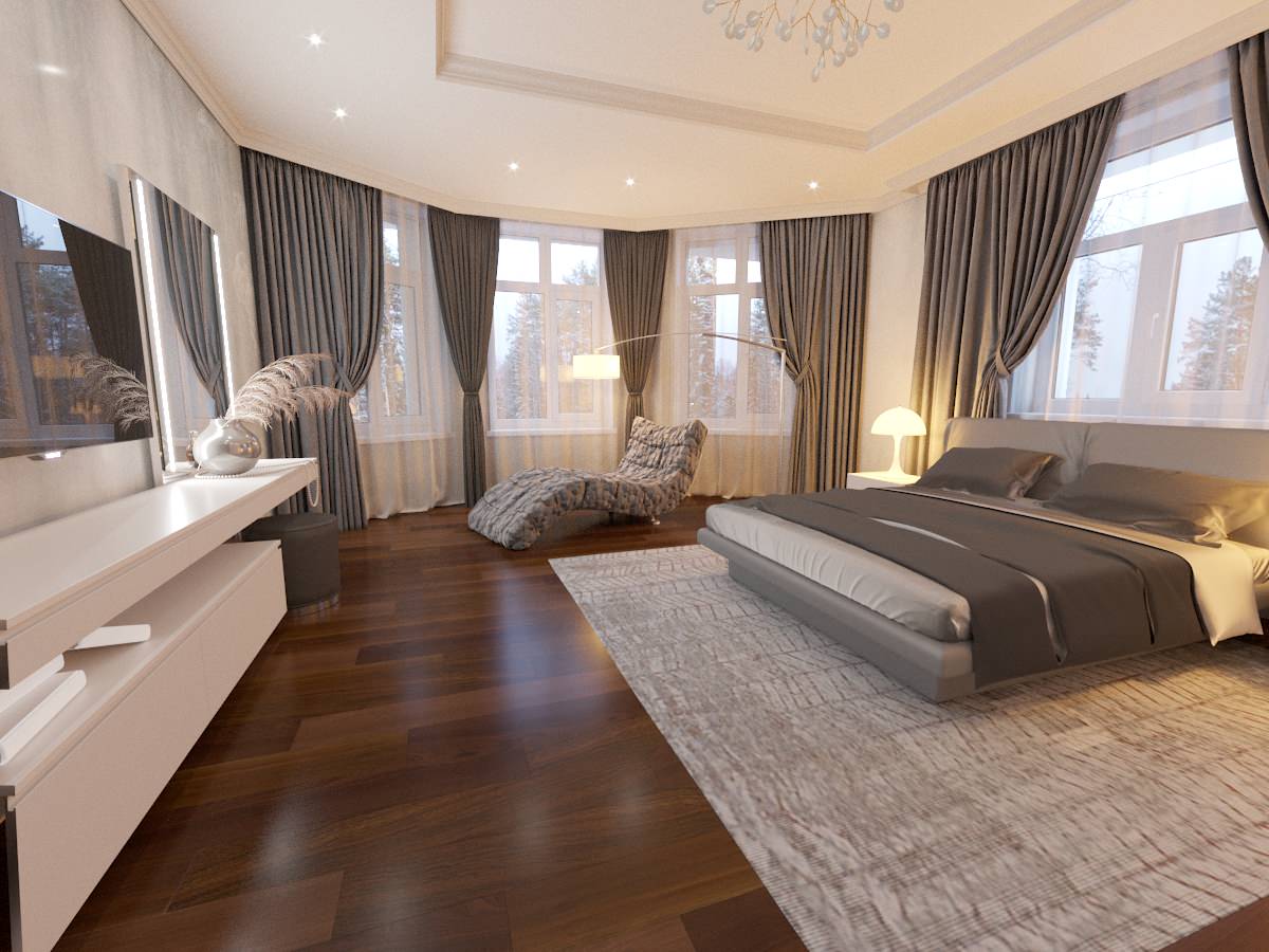 Классика. Проект в пос."Снегири" в г.Томск 2019 г.