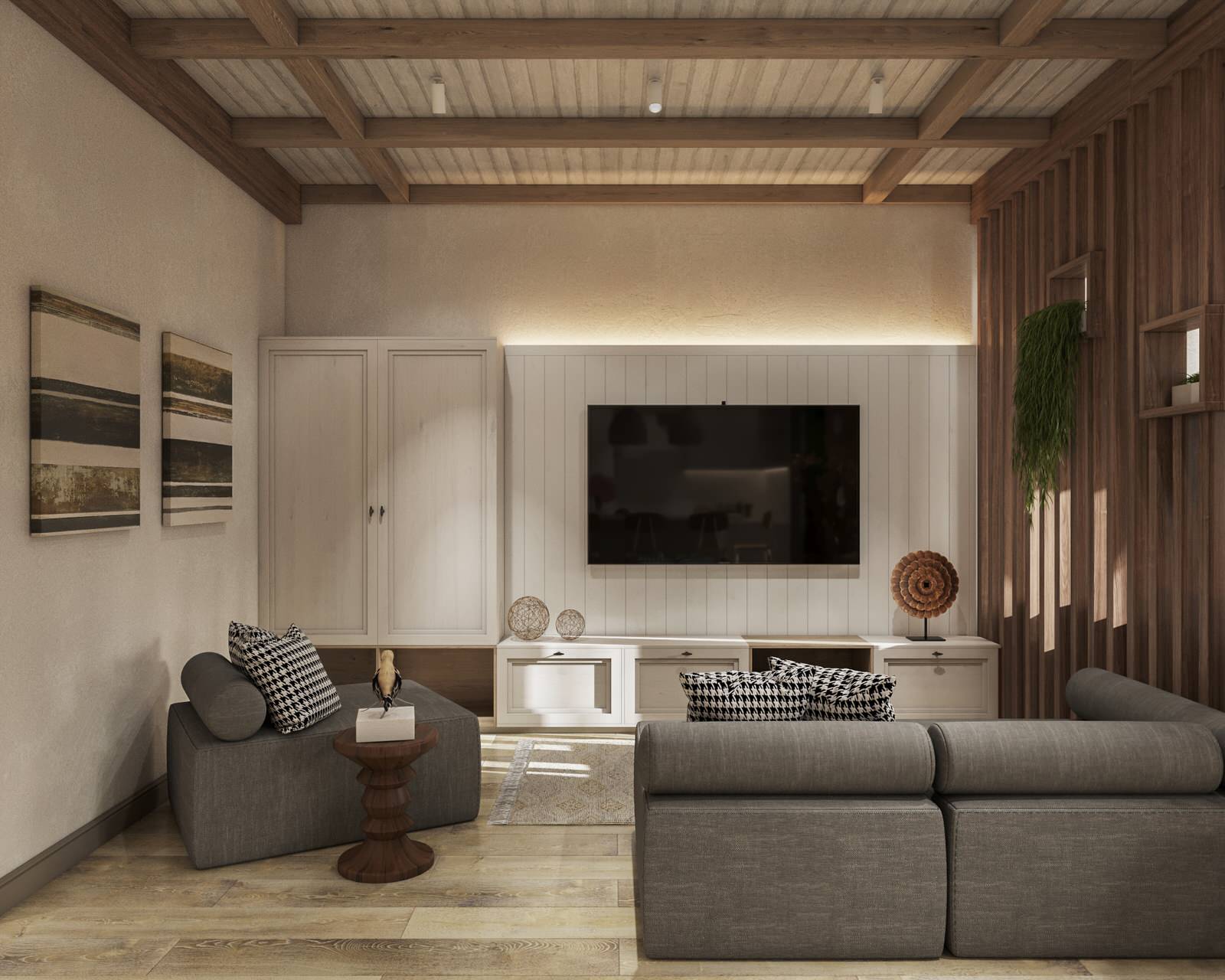 Загородный дом в стиле кантри