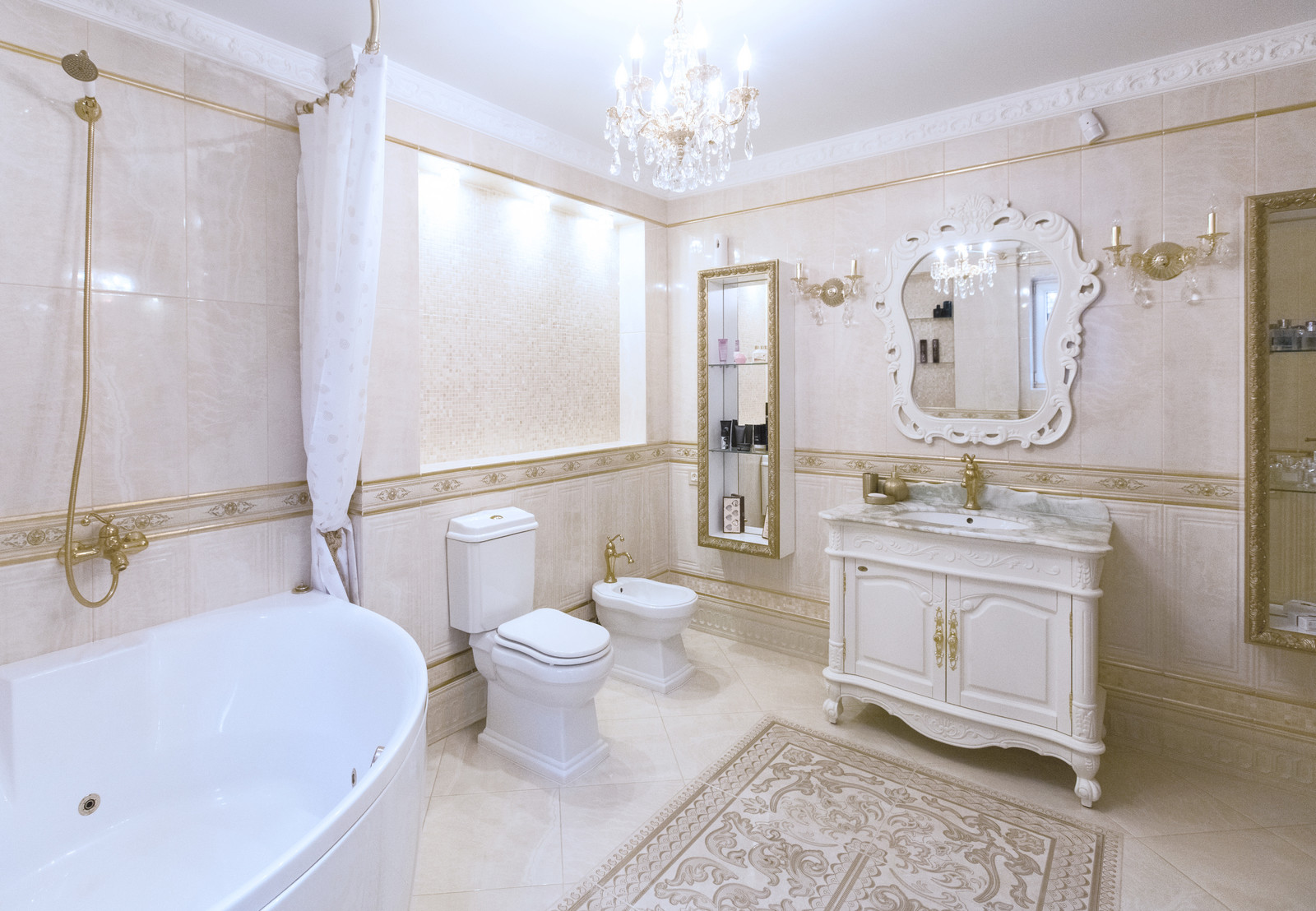 Ванная комната в классическом стиле