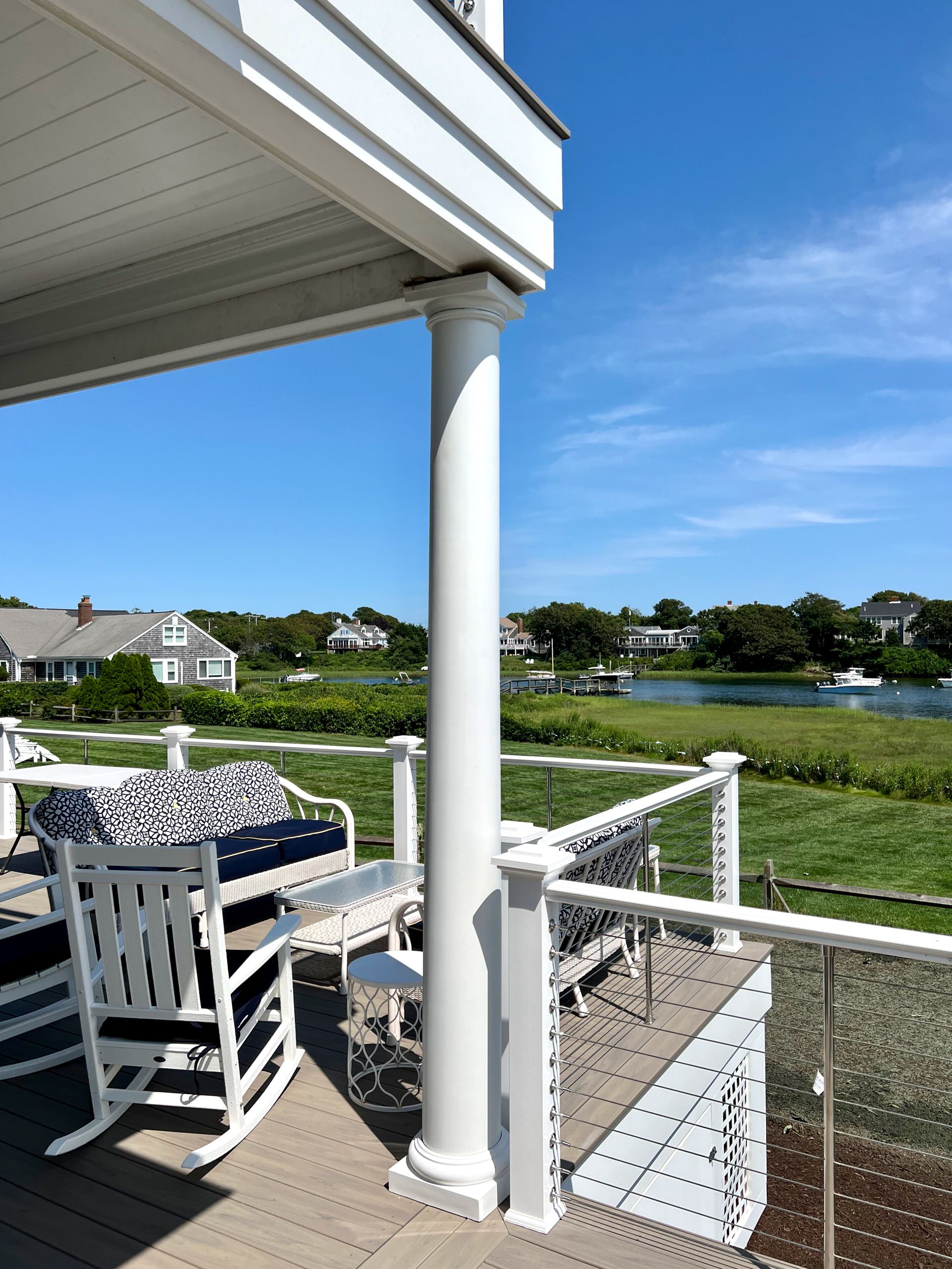 Two Views Waterfront Shingle Style Home