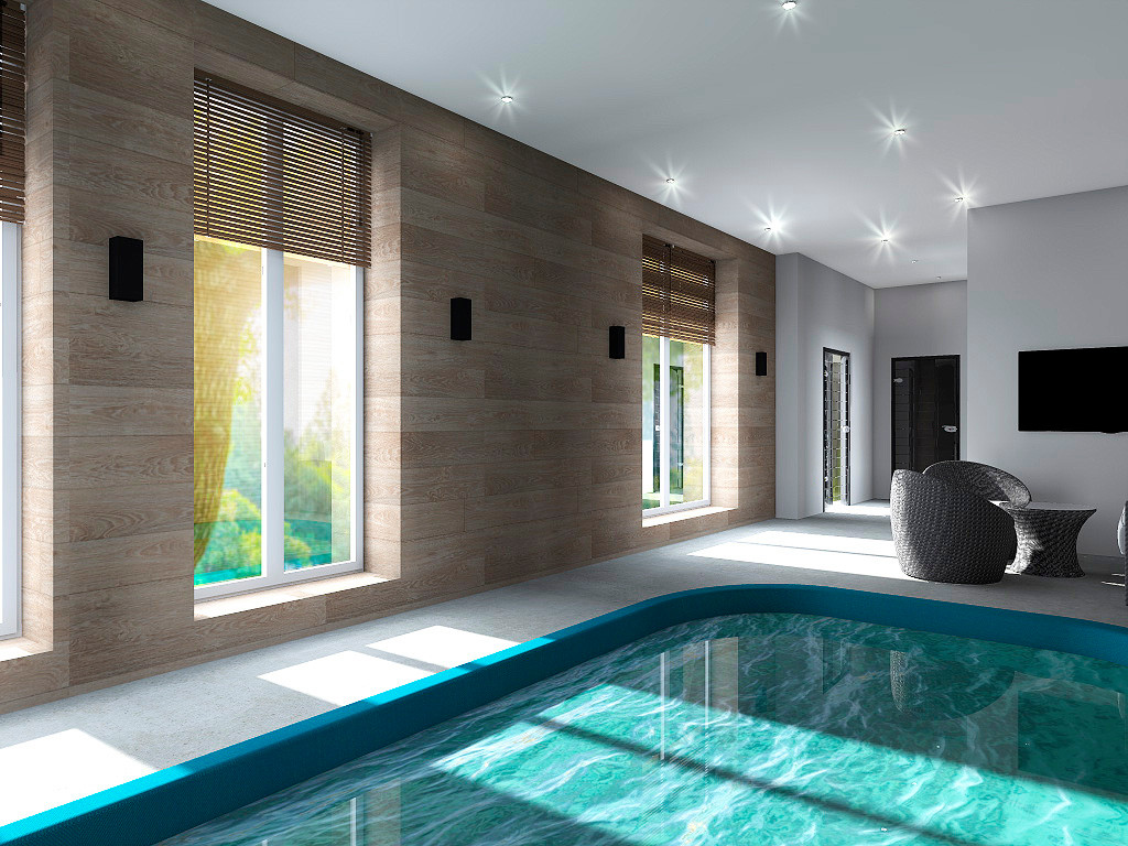 бассейн в частном доме