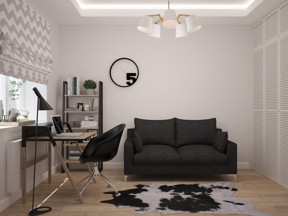 Черно-белый лофт