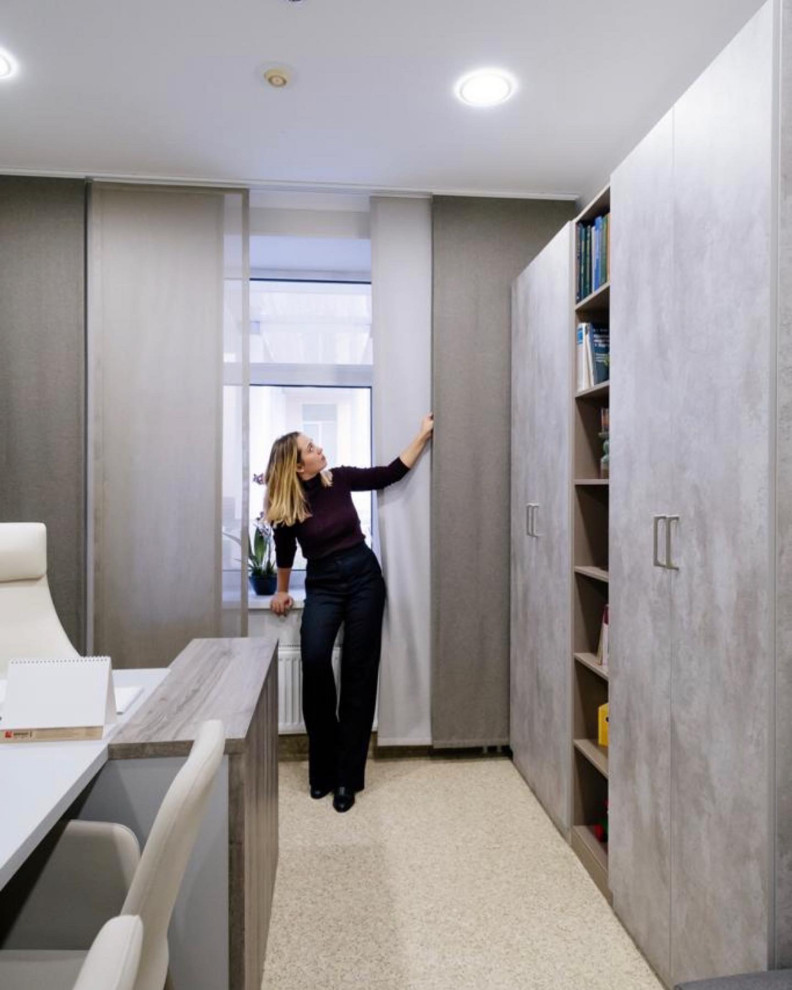 кабинет с кухней