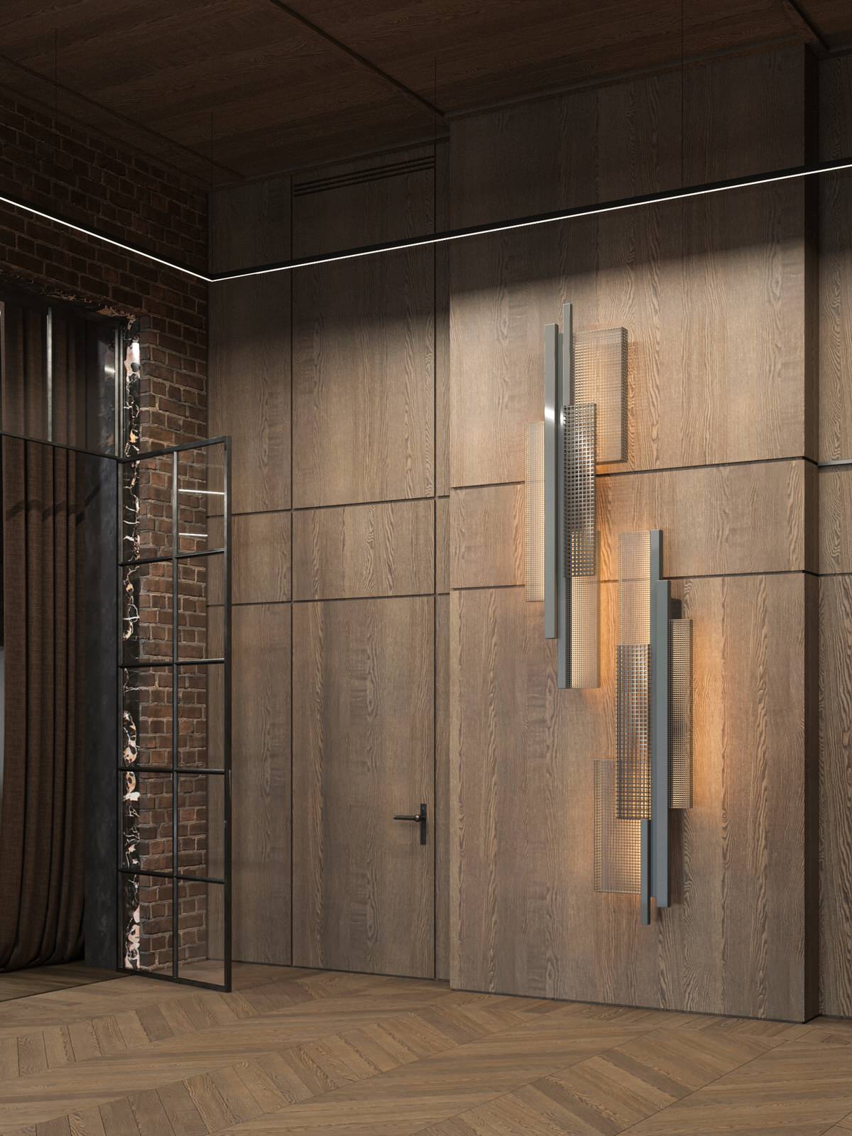 Мансарда частного жилого дома.