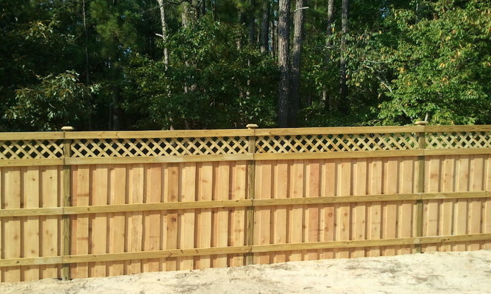 Wood Privacy Fence Landscape Other by Midlands Fence
