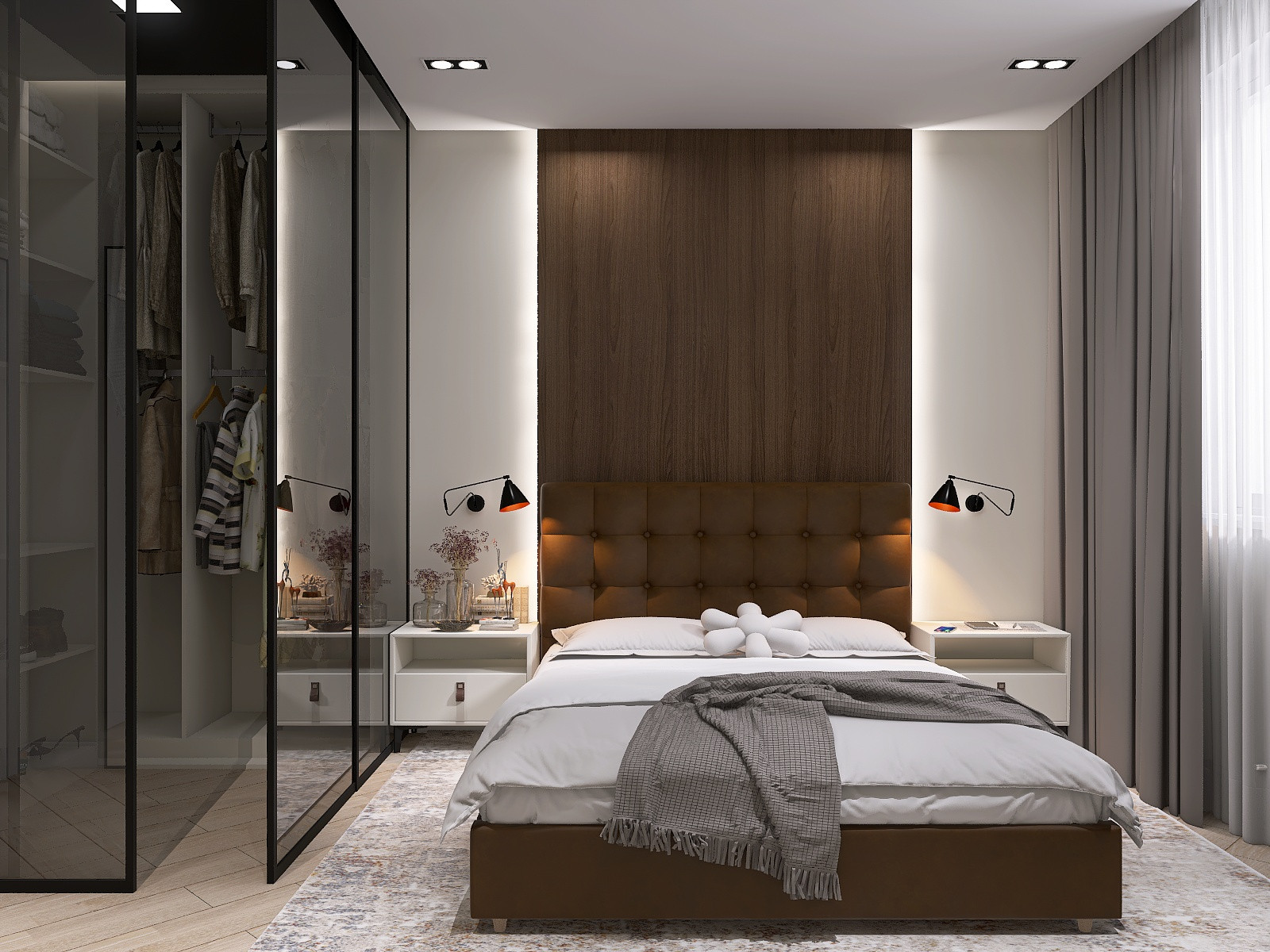 КУХНЯ-ГОСТИНАЯ + СПАЛЬНЯ И КОМНАТА ДЛЯ СЫНА 54 КВ.М.