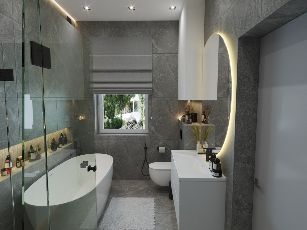 Дизайн проект ванной №4