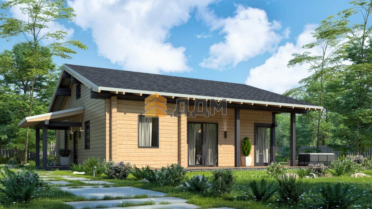 Дом из клееного бруса "Лахти"