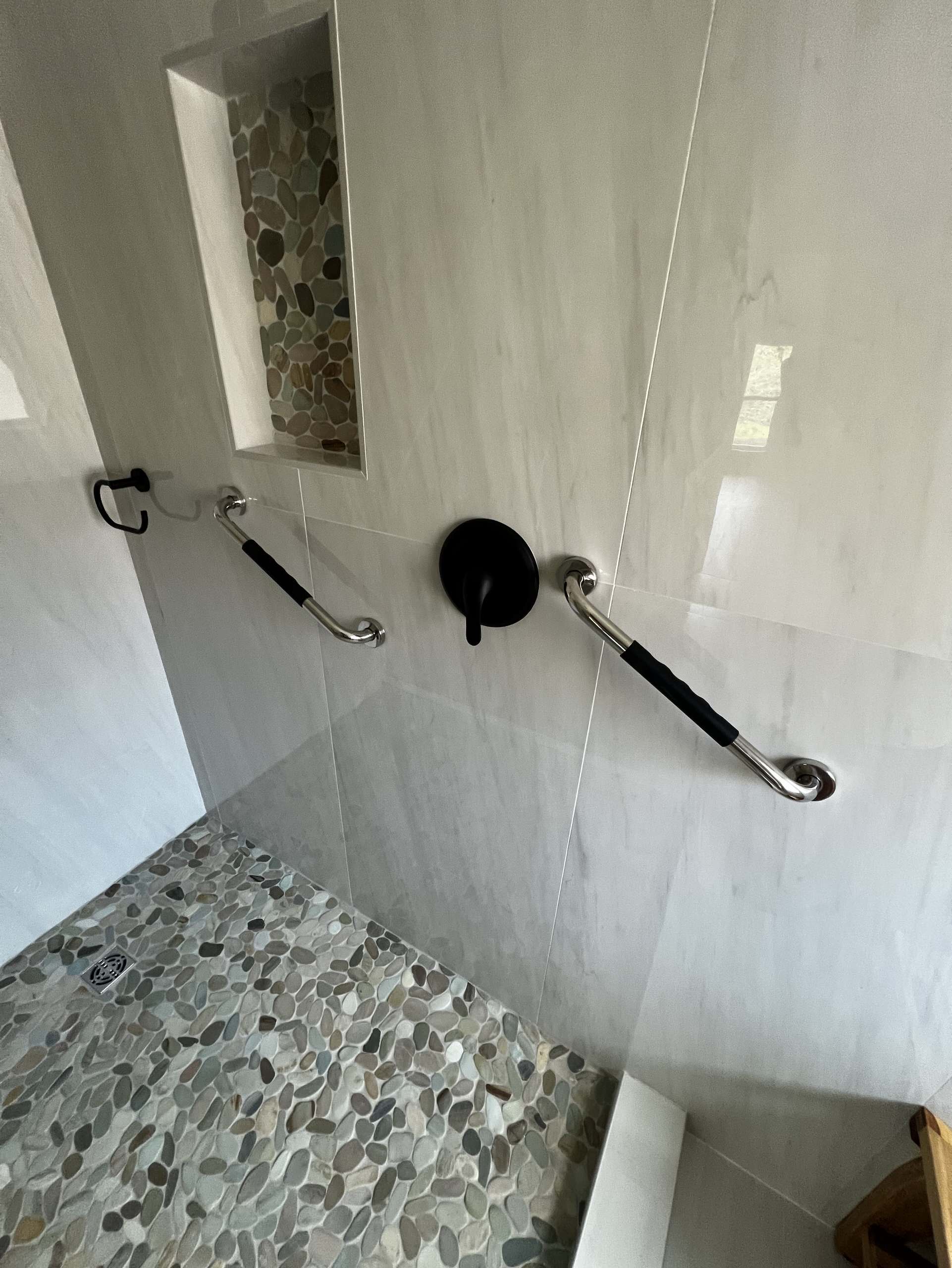 Contemporary Master Bathroom Remodeling in Katy, TX