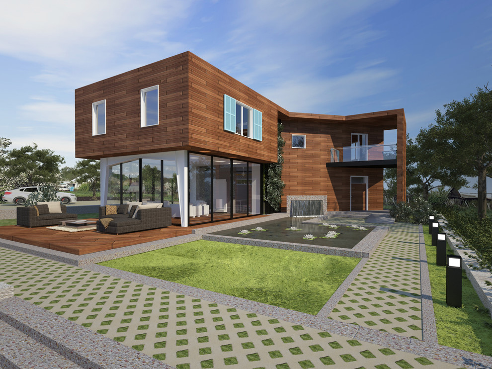 Частный жилой дом