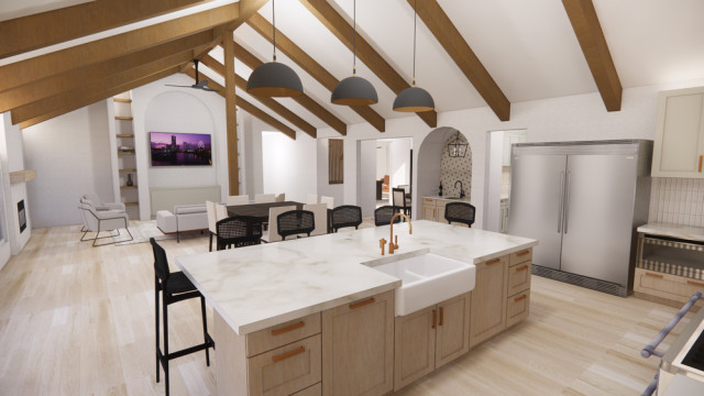 Bernal transitional-rendering