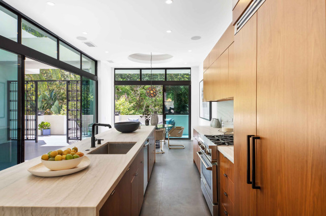 Channel Rd. Eclectic Modern contemporary-kitchen