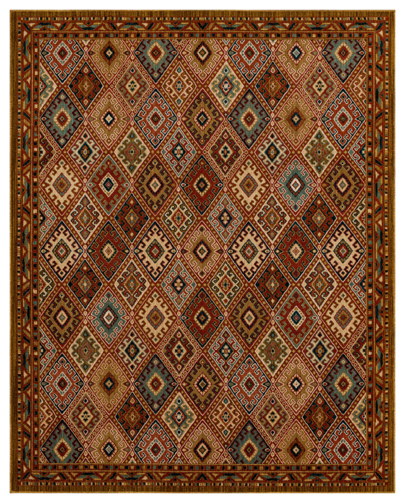 Mohawk Home Pine Row Red 2' x 3' Area Rug