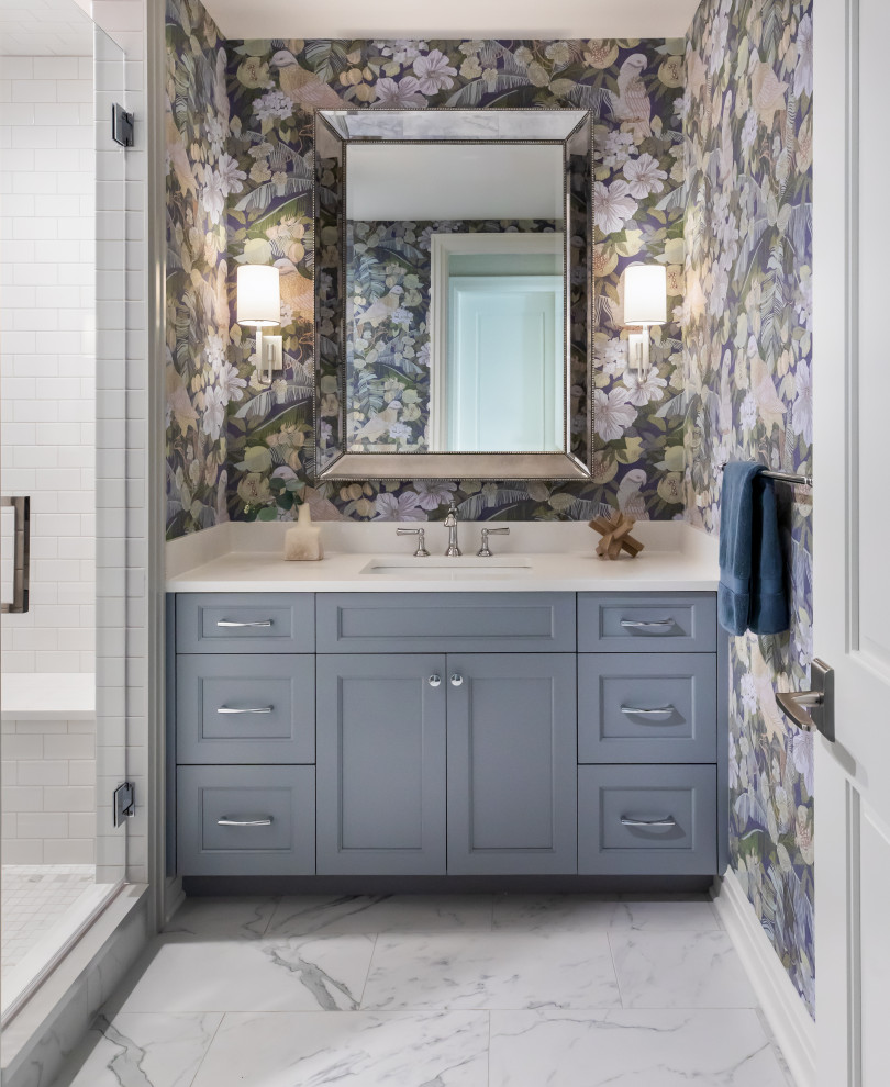 Bathroom - transitional bathroom idea in Chicago