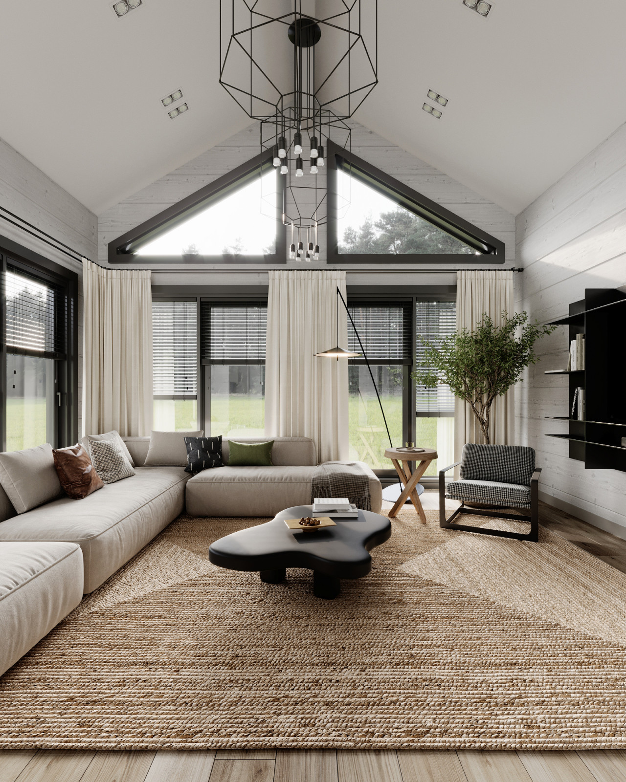 Разработка дома-образца для выставки загородной недвижимости Open Village