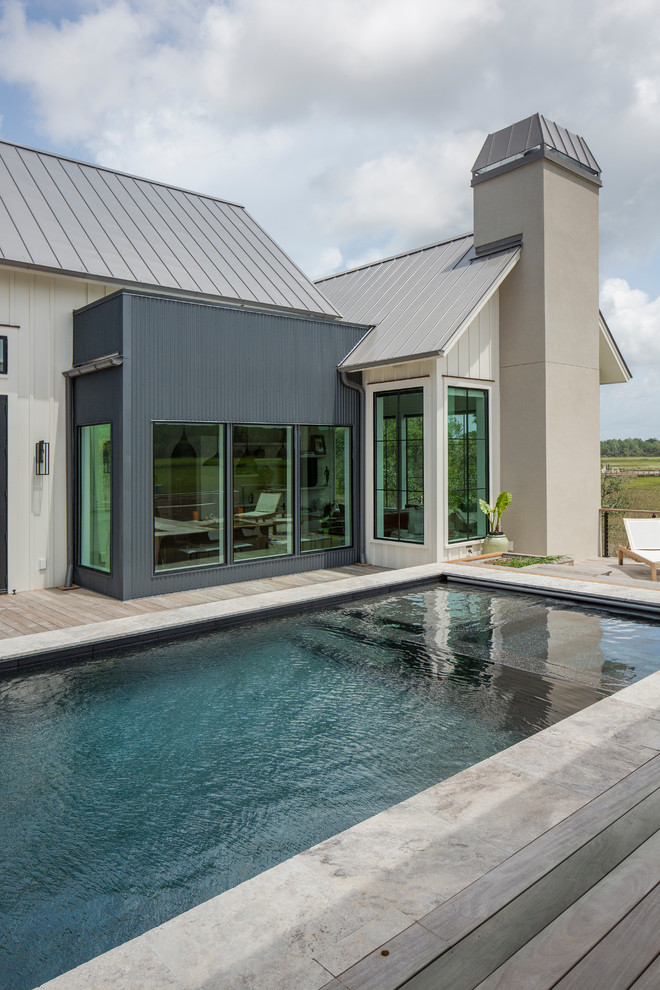 Bermuda Isle 1, Daniel Island, SC Farmhouse Pool Charleston by