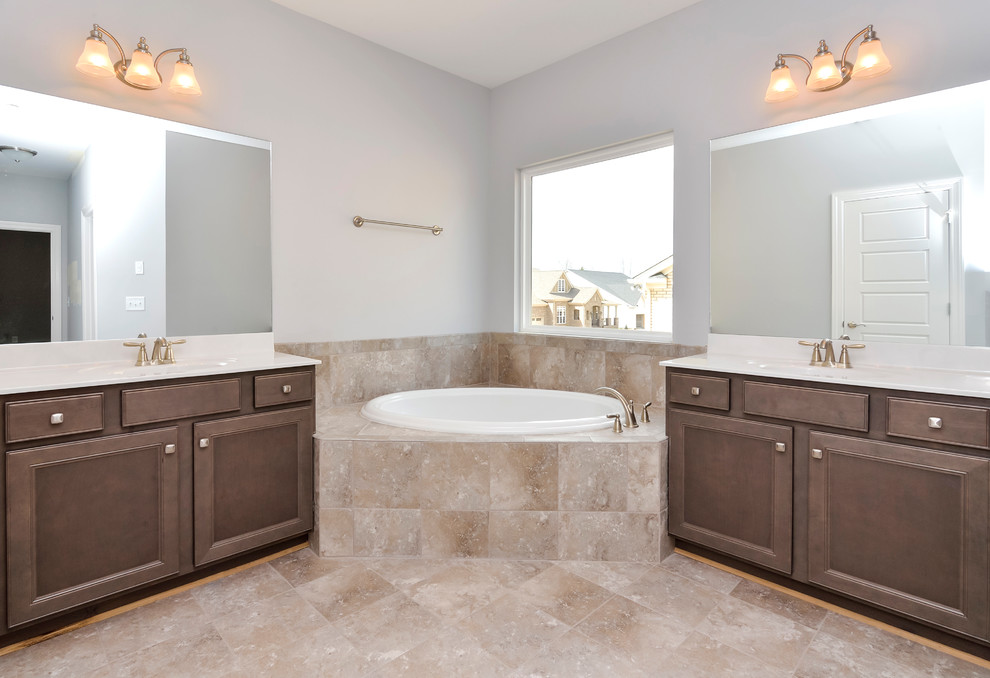 Dropin Tub Deck WithTile Surround Nashville by The Jones Company of TN, LLC