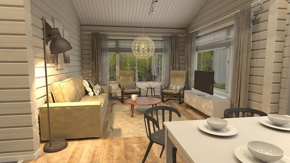 Коттедж в Скандинавском стиле 2016