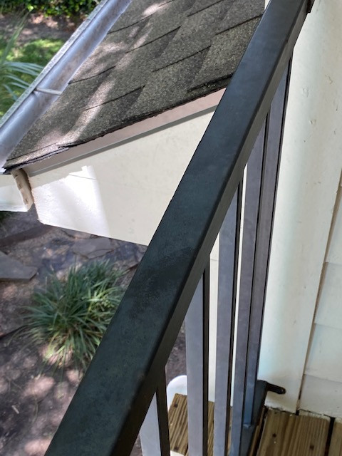 Painting Deck Railing