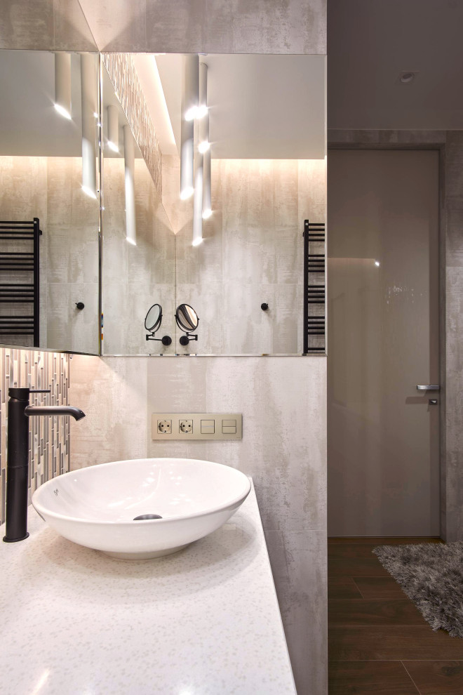 Ванная комната 8,5 кв.м. 2022 г. Фотографии.