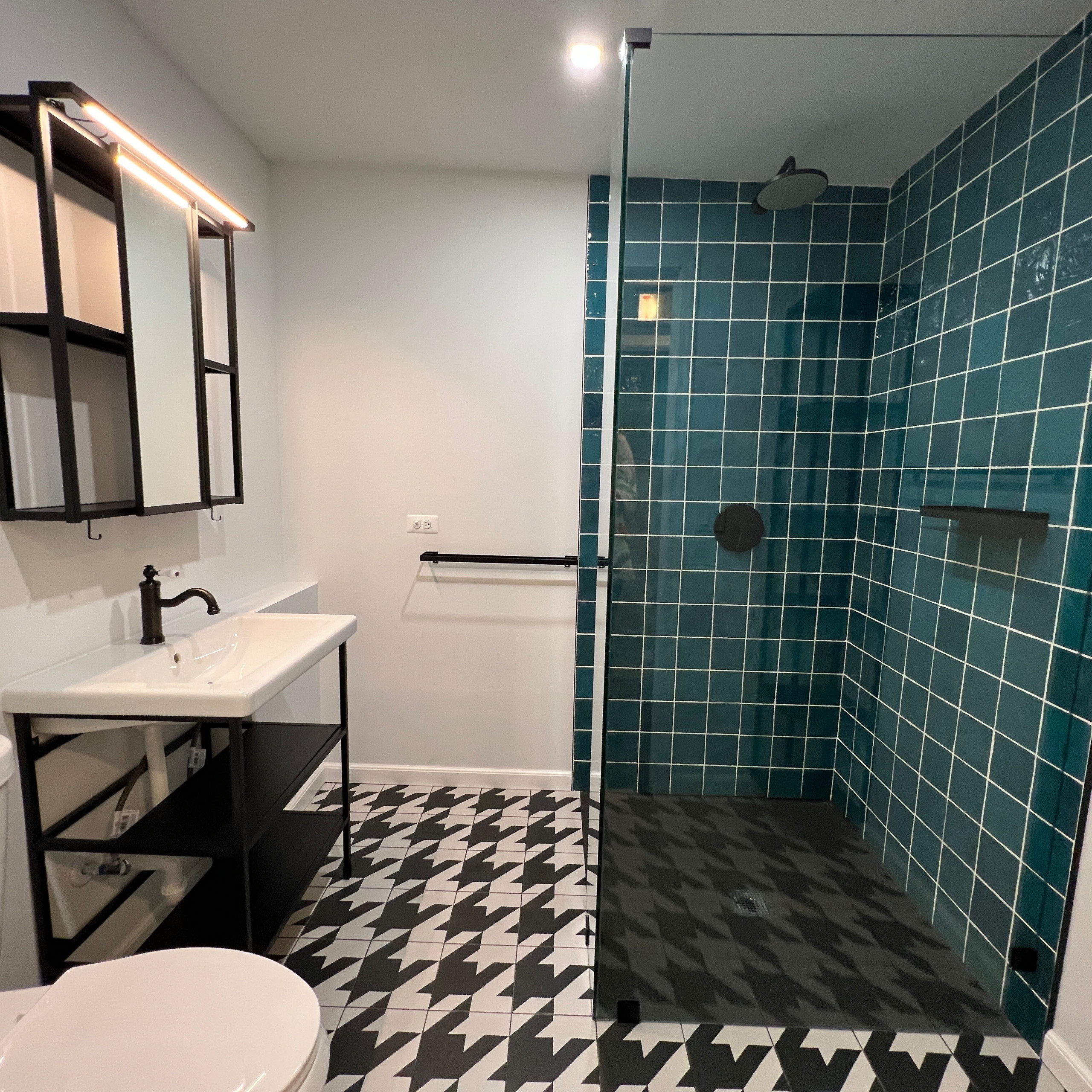 New Bath | Converted from unused space