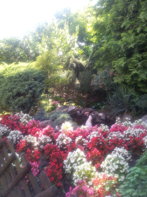 ESTERNI shabby-chic-style-garten