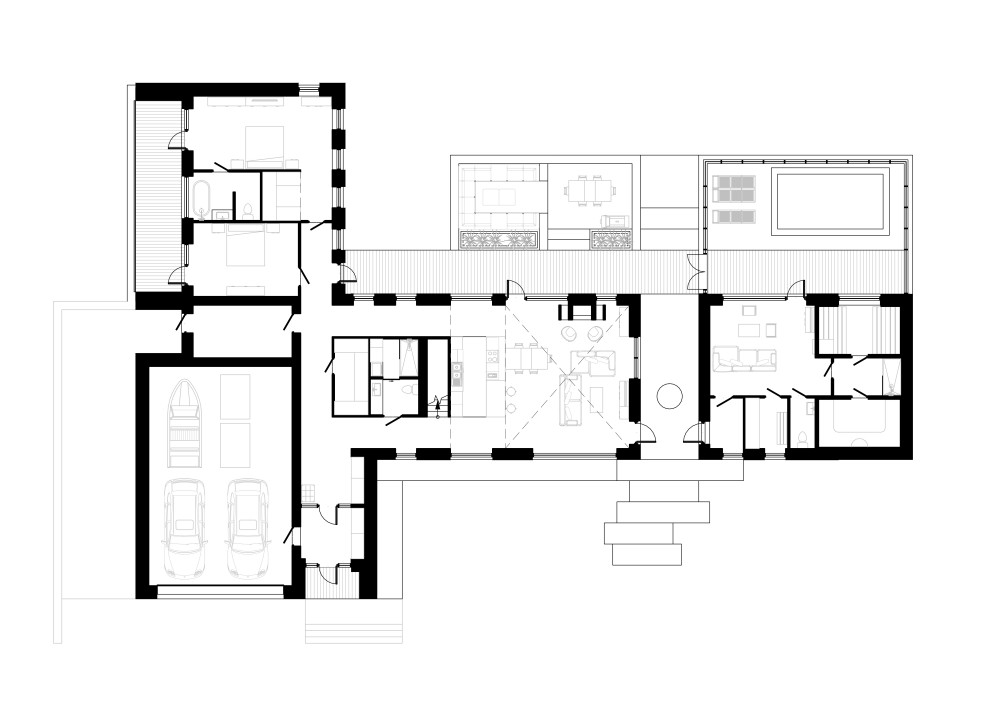 RESIDENTIAL HOUSE WITH GARAGE AND SPA
