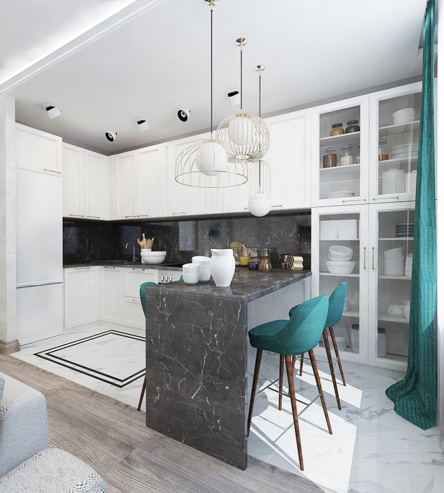 Интерьер квартиры 87 м2 в ЖК Домашний